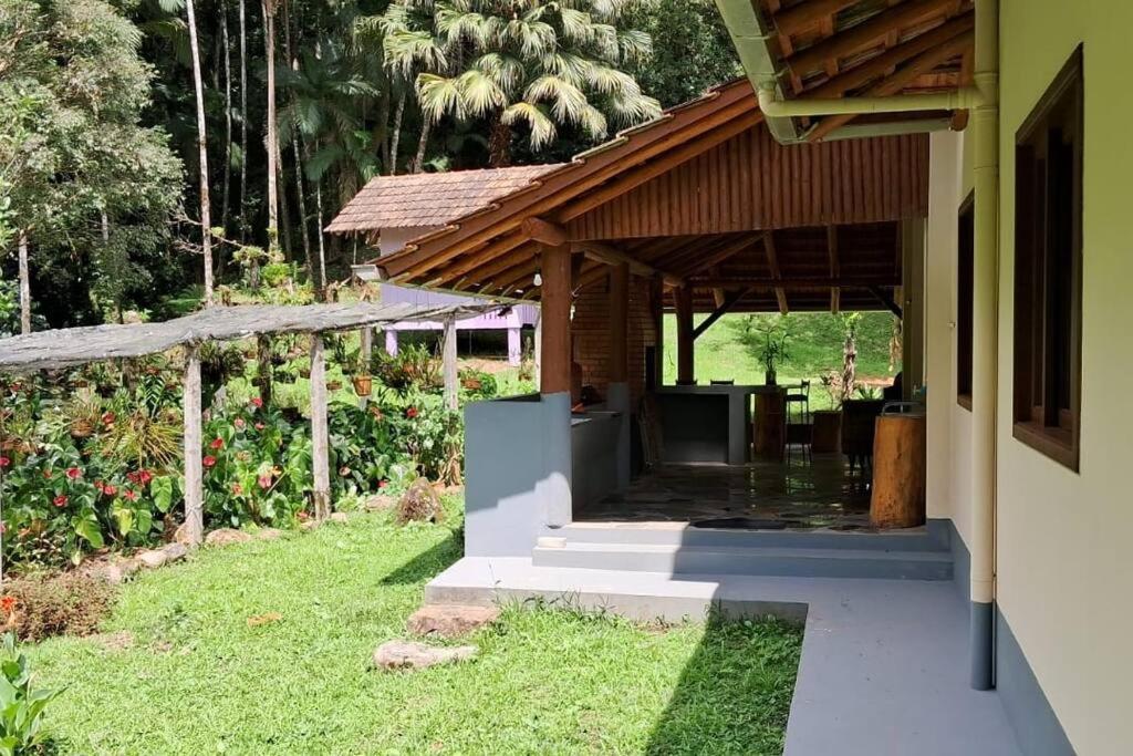 Sitio Som Das Aguas Benedito Novo Esterno foto
