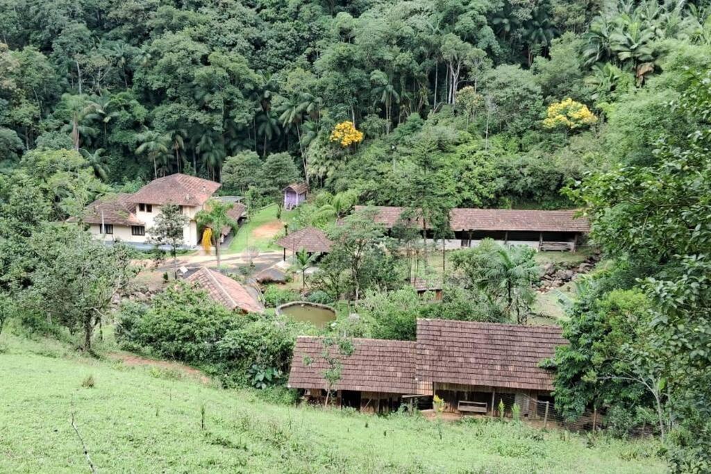 Sitio Som Das Aguas Benedito Novo Esterno foto