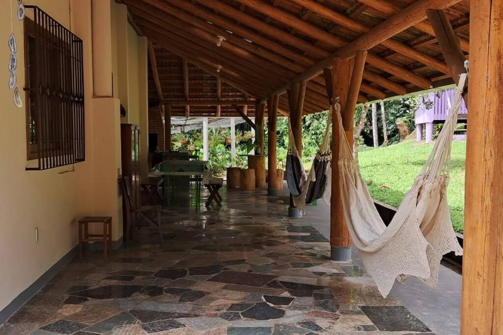 Sitio Som Das Aguas Benedito Novo Esterno foto