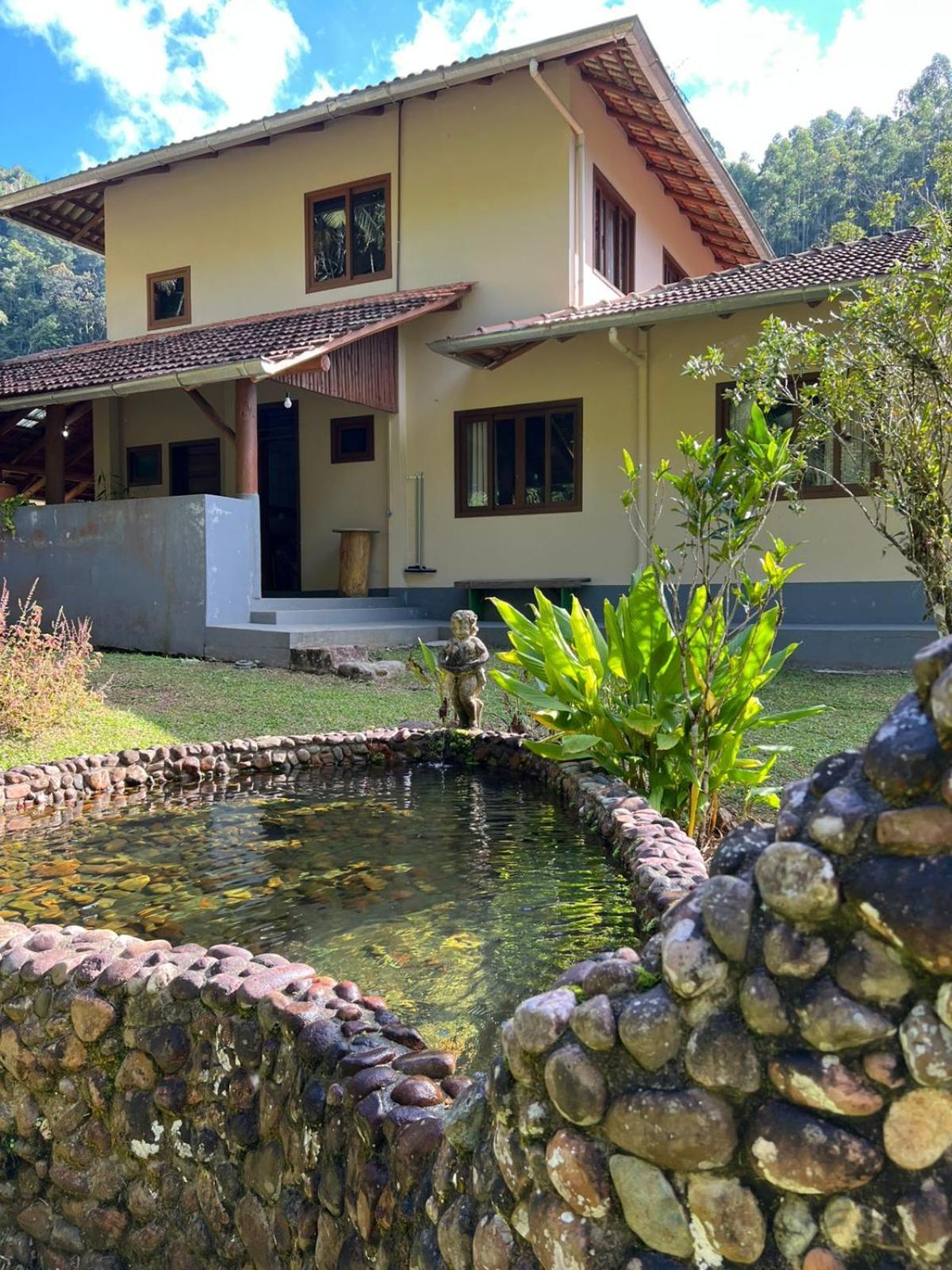 Sitio Som Das Aguas Benedito Novo Esterno foto